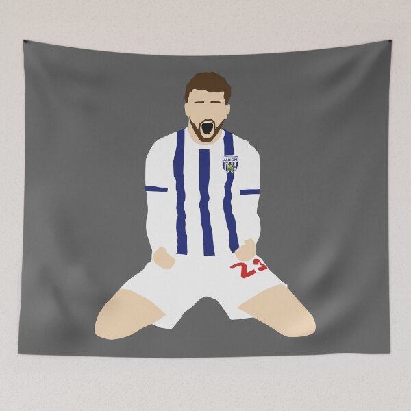 Item preview, Mikey Johnston - West Bromwich Albion designed and sold by Art-by-JD.