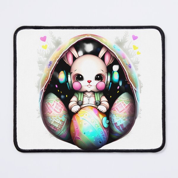 Item preview, Easter cyber bunny inside Easter egg designed and sold by BritishDelights.