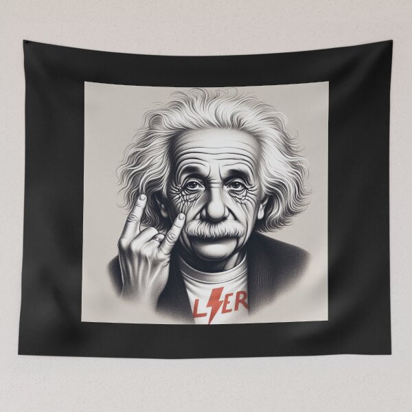 Item preview, Albert Einstein designed and sold by sevenmountains.