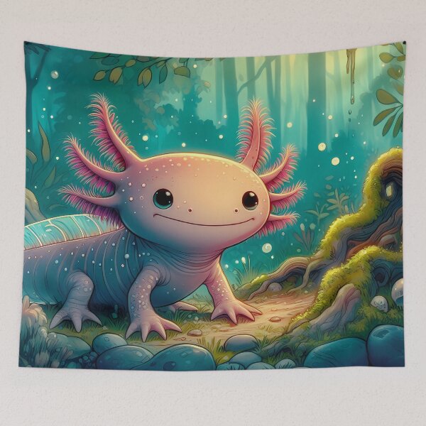 Item preview, Axolotl Art #83 | Axolotl Lovers designed and sold by ksgraphics222.