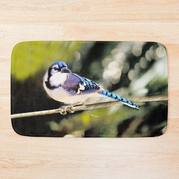 Item preview, American Blue Jay On Alert designed and sold by Kay Brewer.
