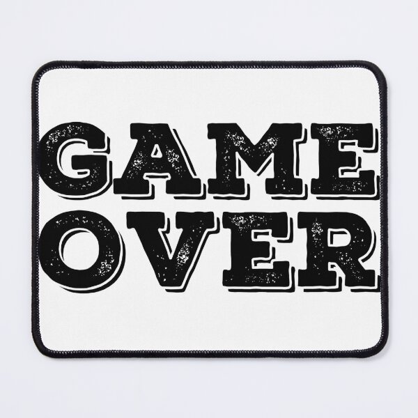 Item preview, Game Over designed and sold by Belarte.shop.