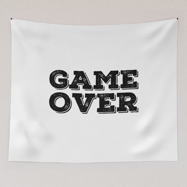Item preview, Game Over designed and sold by Belarte.shop.