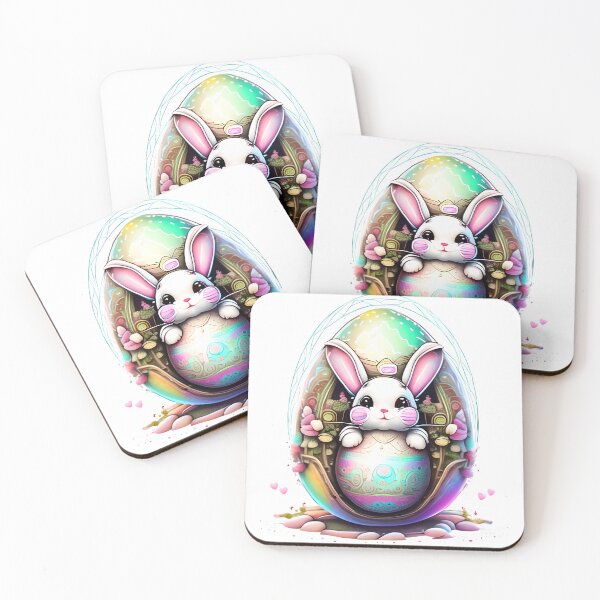 Item preview, Fantasy Easter bunny inside Easter egg designed and sold by BritishDelights.