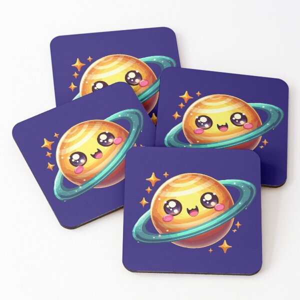 Item preview, Kawaii Smiling Planet designed and sold by TaruHonu.