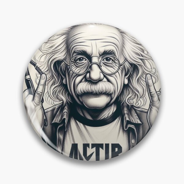 Item preview,  Albert Einstein designed and sold by sevenmountains.