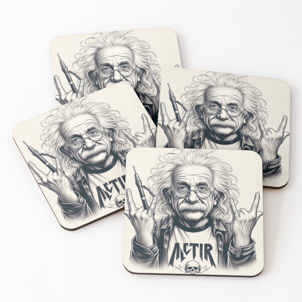 Item preview,  Albert Einstein designed and sold by sevenmountains.