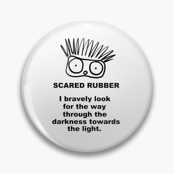 Item preview, SCARED RUBBER designed and sold by RubberWorld.
