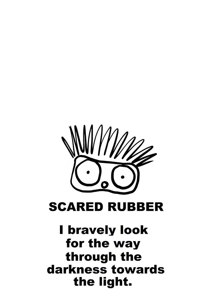 Thumbnail 4 of 4, iPhone Case, SCARED RUBBER designed and sold by RubberWorld.
