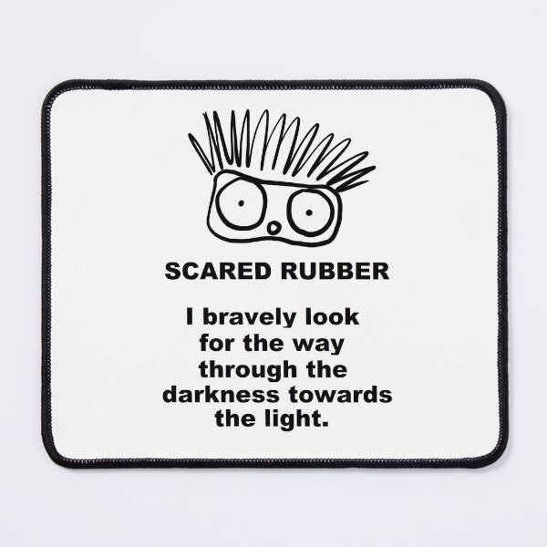 Item preview, SCARED RUBBER designed and sold by RubberWorld.