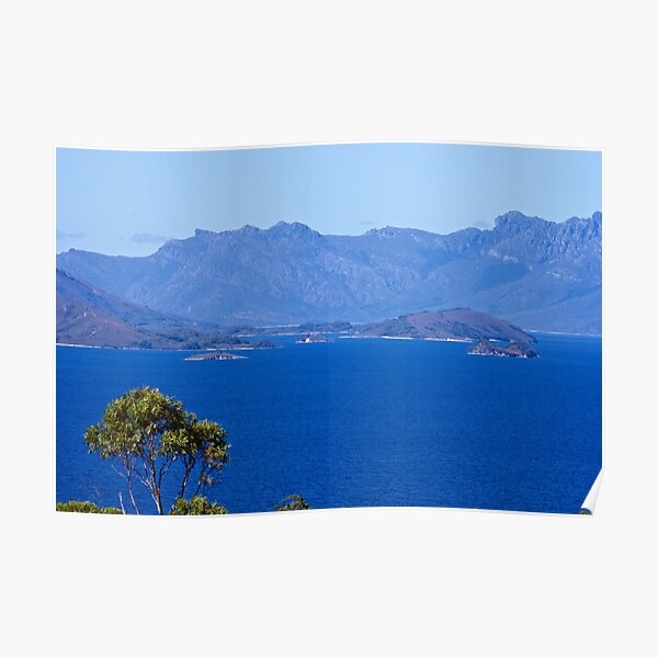 SCENES & SCENERY ~ April Trip to Lake Pedder and Lake Gordon-2 by tasmanianartist Poster