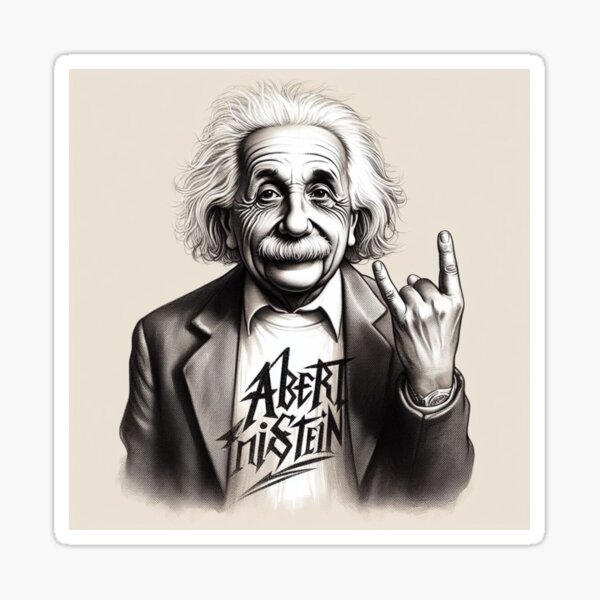 Item preview, Albert Einstein designed and sold by sevenmountains.