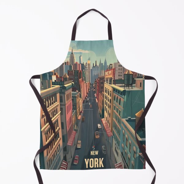 Item preview, Retro NewYork Illustration designed and sold by nomiraclehere.