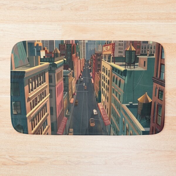 Item preview, Retro NewYork Illustration designed and sold by nomiraclehere.