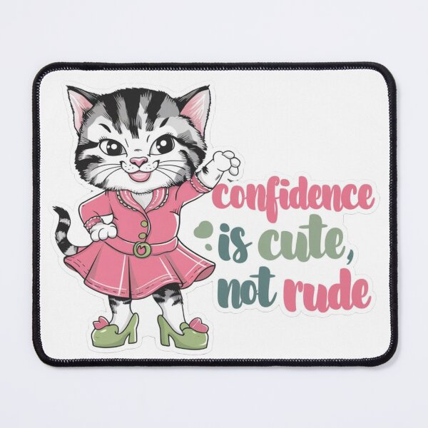 Item preview, Confidence Is Cute Not Rude designed and sold by Krieghorn.