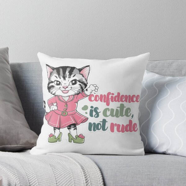 Item preview, Confidence Is Cute Not Rude designed and sold by Krieghorn.