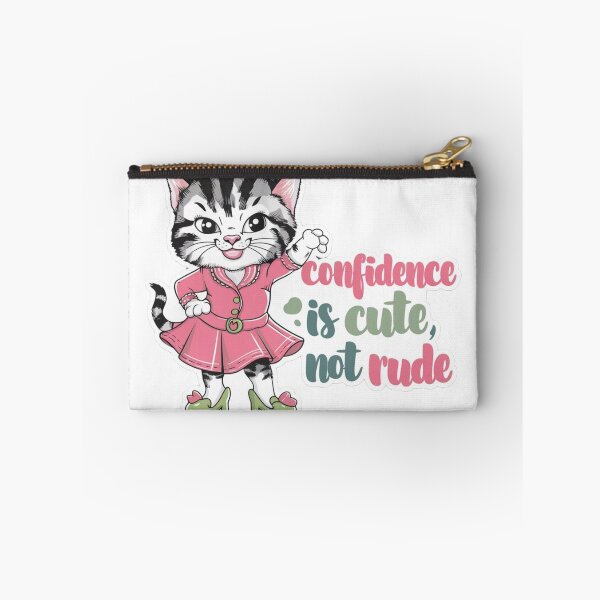 Item preview, Confidence Is Cute Not Rude designed and sold by Krieghorn.