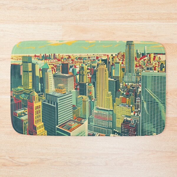 Item preview, Retro NewYork Illustration designed and sold by nomiraclehere.