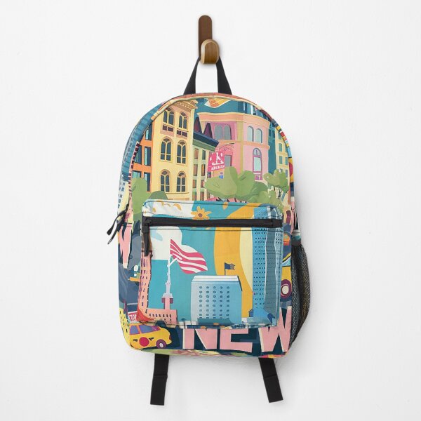 Item preview, Retro NewYork Illustration designed and sold by nomiraclehere.