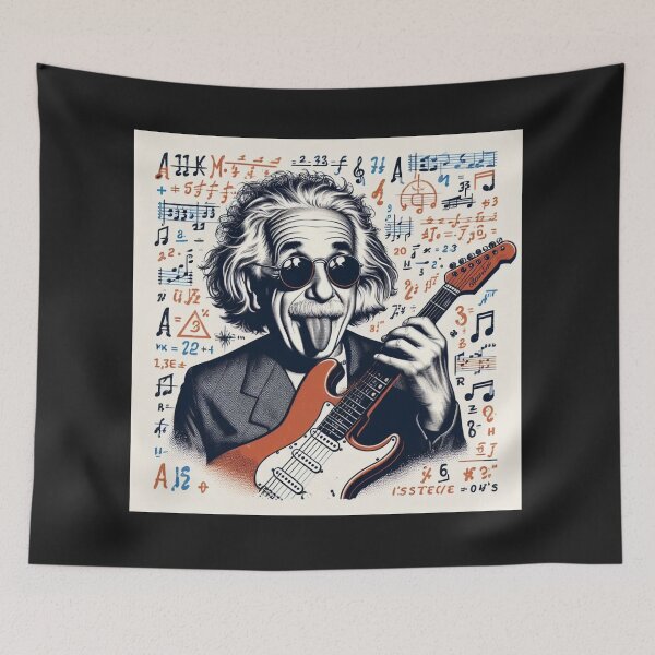 Item preview,  Albert Einstein designed and sold by sevenmountains.