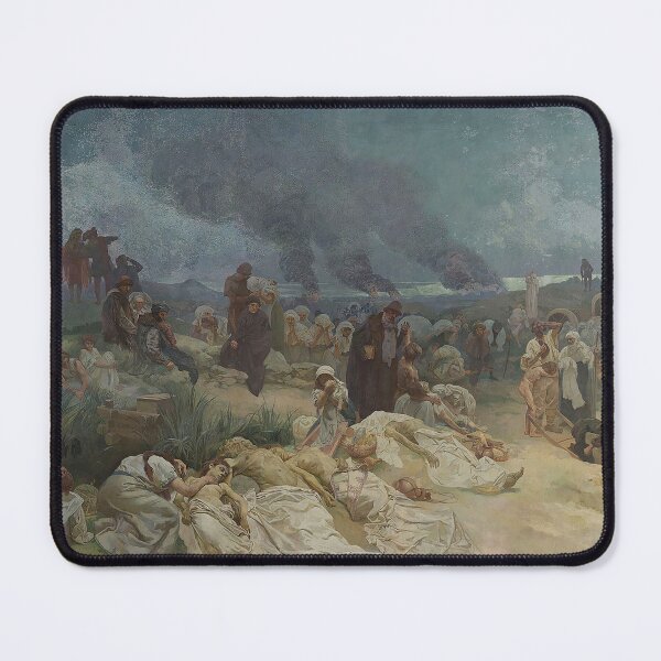 Item preview, The Slav Epic, cycle No.12 Petr Chelčický at Vodňany, by Alphonse Mucha. HIGH DEFINITION designed and sold by MINDTHECHERRY.