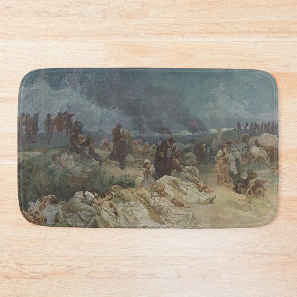 Item preview, The Slav Epic, cycle No.12 Petr Chelčický at Vodňany, by Alphonse Mucha. HIGH DEFINITION designed and sold by MINDTHECHERRY.