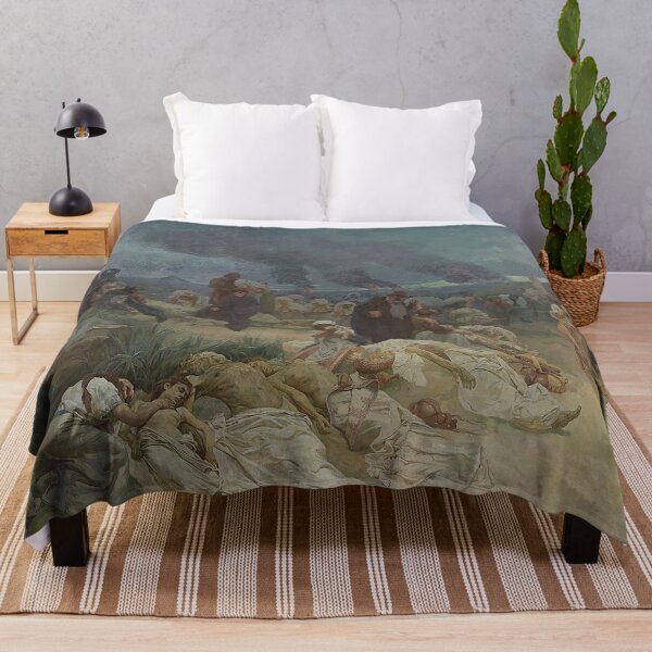 Item preview, The Slav Epic, cycle No.12 Petr Chelčický at Vodňany, by Alphonse Mucha. HIGH DEFINITION designed and sold by MINDTHECHERRY.