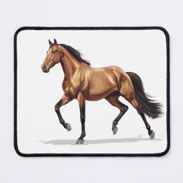 Item preview, Majestic bay Horse in Motion Trott gallop equine beauty designed and sold by PICbyFemke.