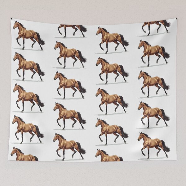 Item preview, Majestic bay Horse in Motion Trott gallop equine beauty designed and sold by PICbyFemke.