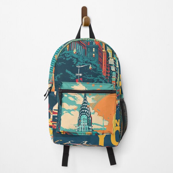 Item preview, Retro NewYork Illustration designed and sold by nomiraclehere.