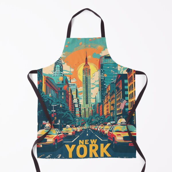 Item preview, Retro NewYork Illustration designed and sold by nomiraclehere.