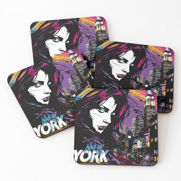 Item preview, Retro NewYork Illustration designed and sold by nomiraclehere.