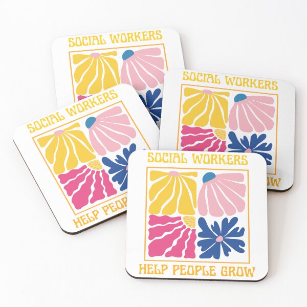 Item preview, Social Workers Help People Grow Modern designed and sold by EmRoseBoise.