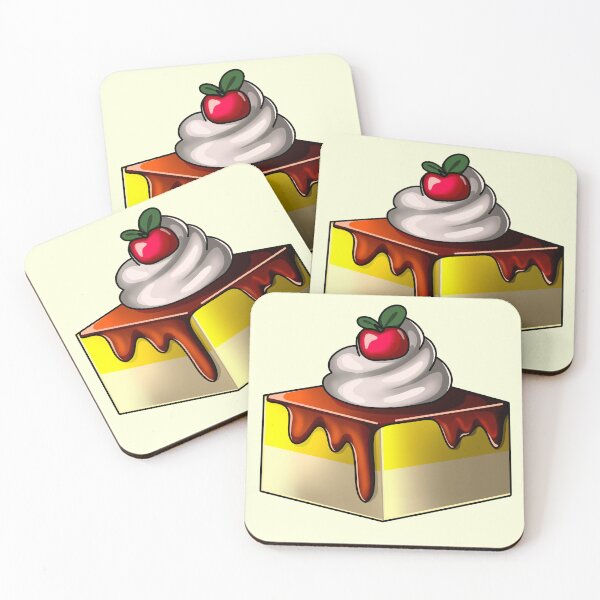 Item preview, Japanese Lemon Cake with Cherry and Whipped Cream  designed and sold by MptR.
