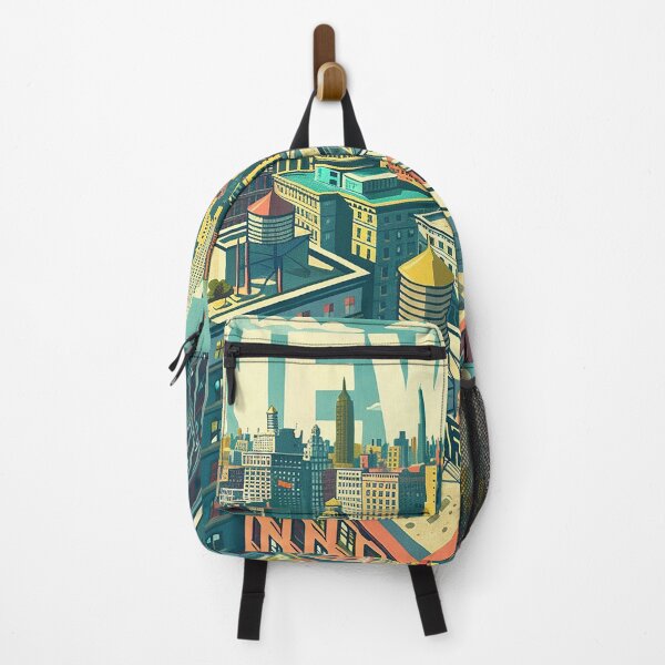 Item preview, Retro NewYork Illustration designed and sold by nomiraclehere.