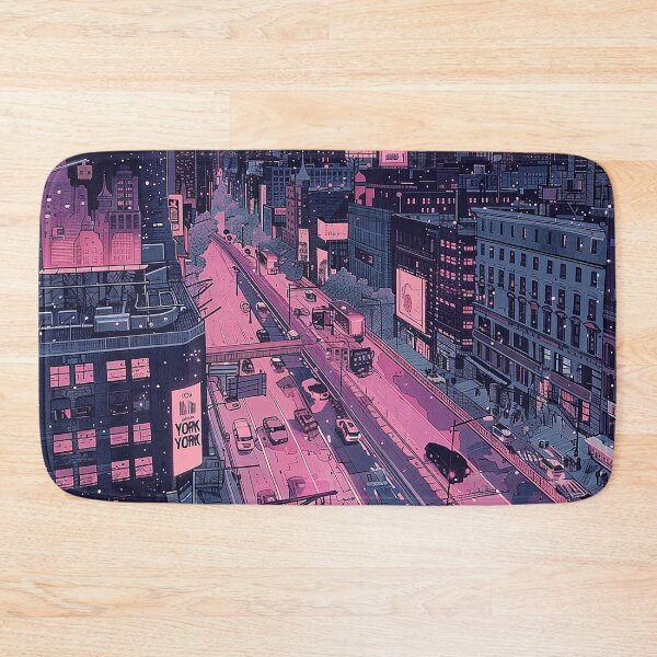 Item preview, Retro NewYork Illustration designed and sold by nomiraclehere.