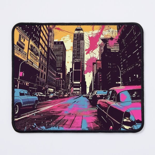 Item preview, Retro NewYork Illustration designed and sold by nomiraclehere.