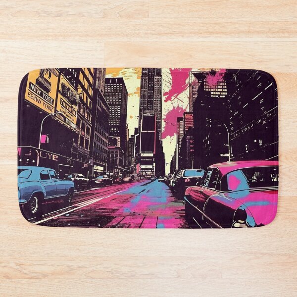 Item preview, Retro NewYork Illustration designed and sold by nomiraclehere.