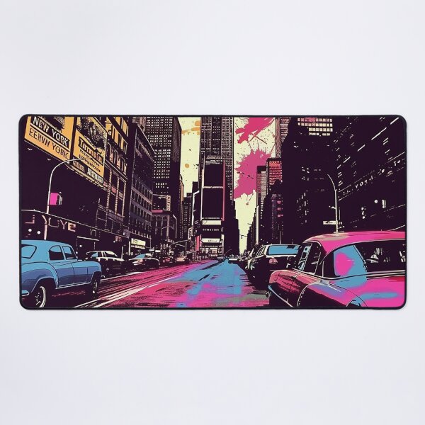 Item preview, Retro NewYork Illustration designed and sold by nomiraclehere.