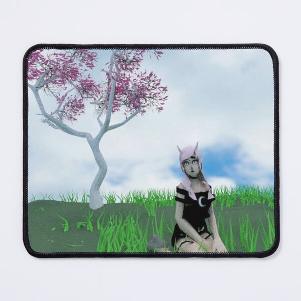 Item preview, Low Poly Girl on grass designed and sold by PrimalDream1988.