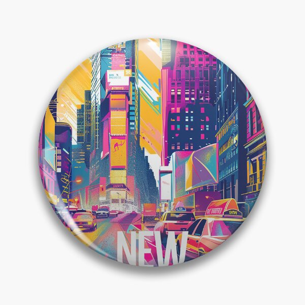 Item preview, Retro NewYork Illustration designed and sold by nomiraclehere.