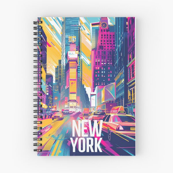 Item preview, Retro NewYork Illustration designed and sold by nomiraclehere.