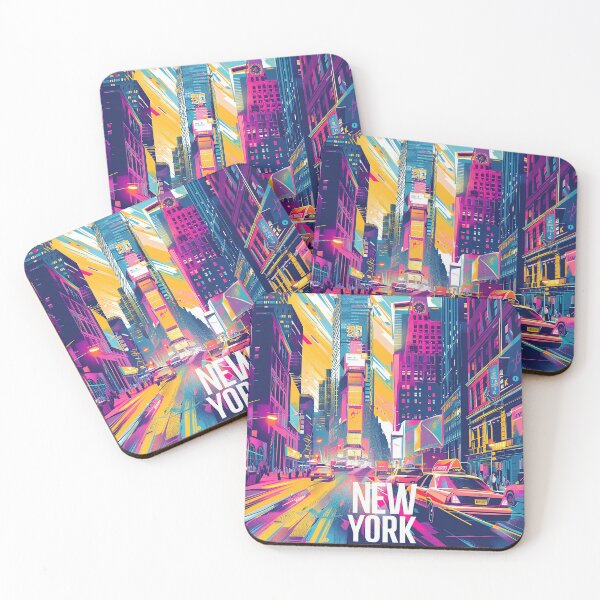 Item preview, Retro NewYork Illustration designed and sold by nomiraclehere.