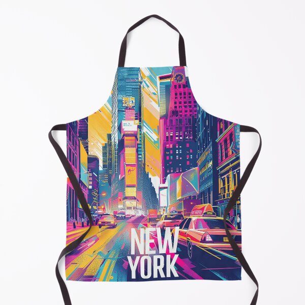 Item preview, Retro NewYork Illustration designed and sold by nomiraclehere.