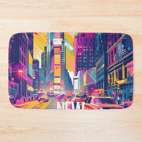 Item preview, Retro NewYork Illustration designed and sold by nomiraclehere.