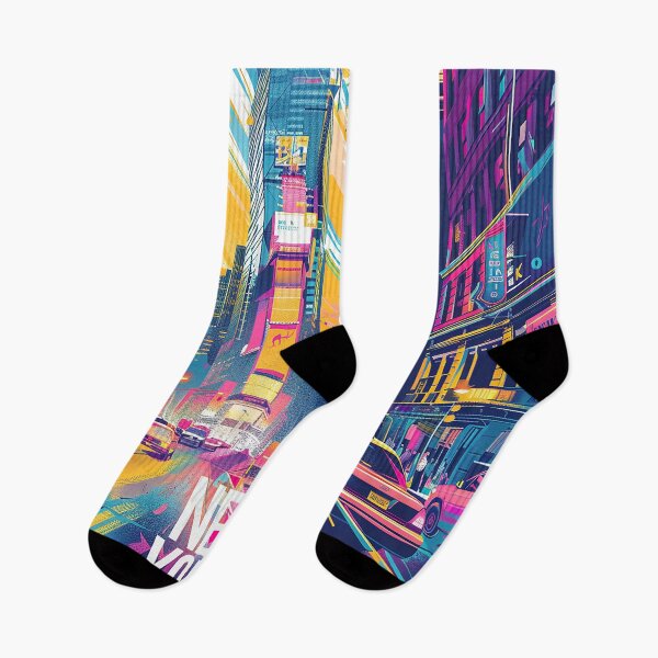 Item preview, Retro NewYork Illustration designed and sold by nomiraclehere.