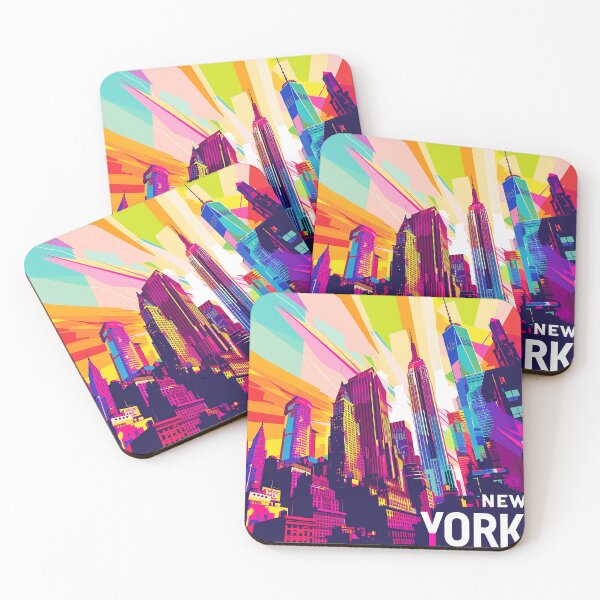 Item preview, Retro NewYork Illustration designed and sold by nomiraclehere.