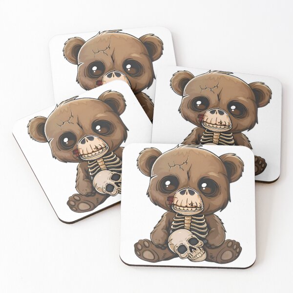 Item preview, Doodle Skeleton Bear designed and sold by deckur.