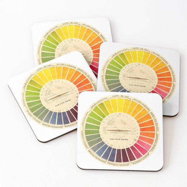 Item preview, Color Harmony and Pigments Color Wheel designed and sold by curiouswonder.