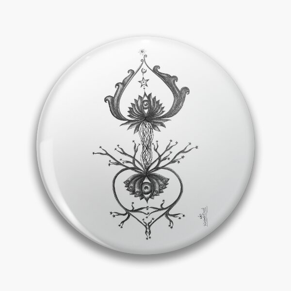 Item preview, Soulmates blooming in opposite ways designed and sold by iCosmicDust.